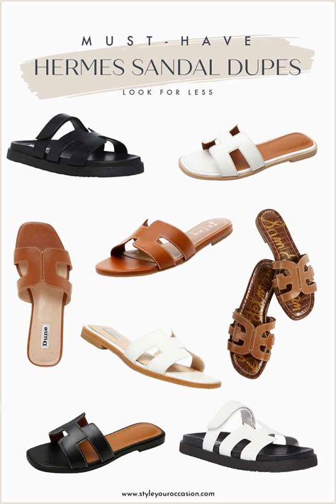 best dupe hermes sandals|Hermes dupe sandals primark.